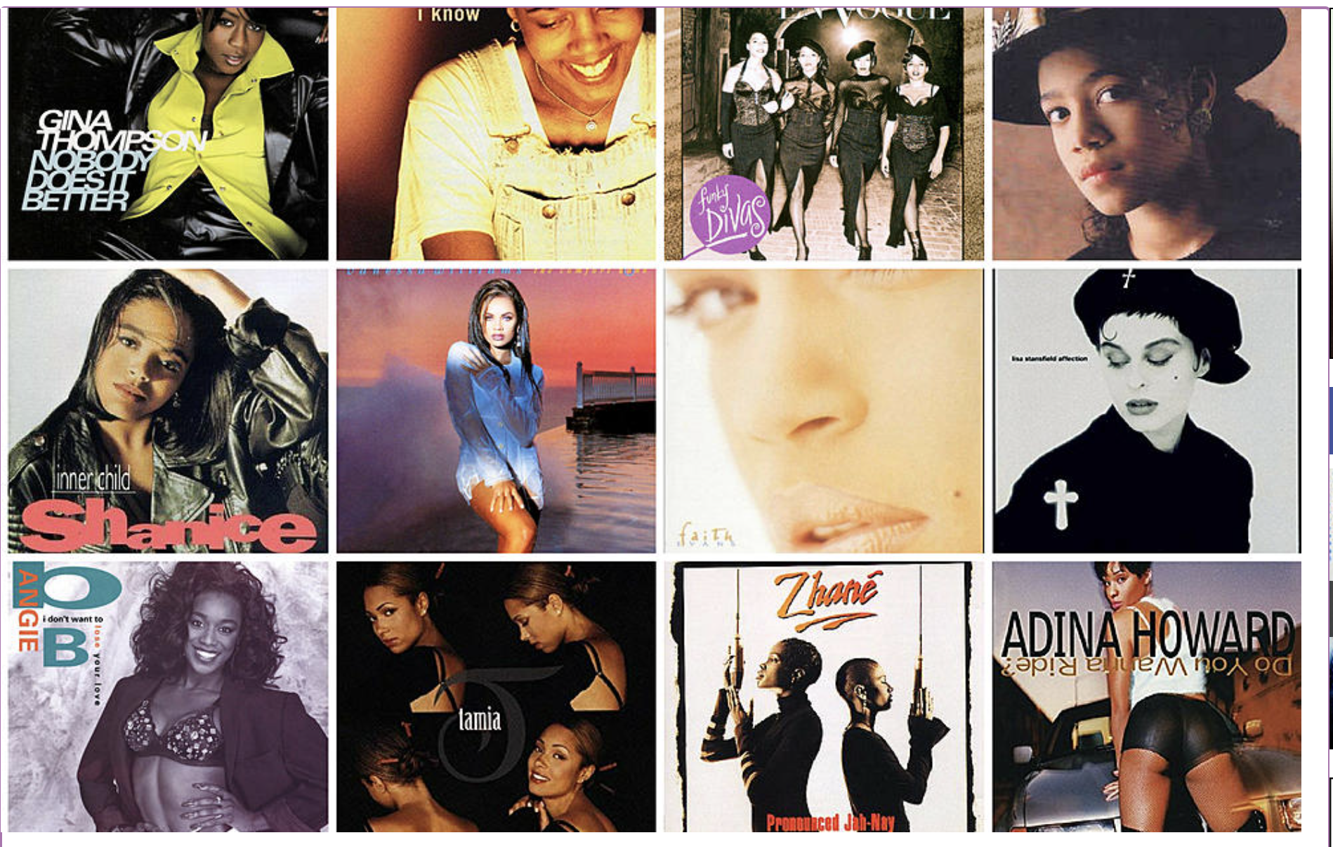 90s Female R&B Singers